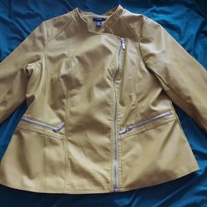 Alfani non leather jacket